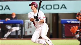 ▲林智平談到自己拿下東山再起獎。（圖／樂天桃猿提供）