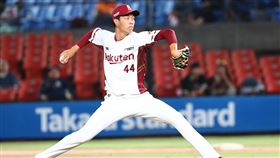 ▲曾家輝拿下生涯首勝。（圖／樂天桃猿提供）

