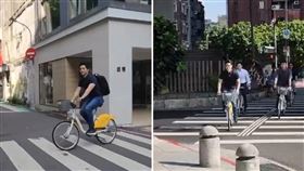 YouBike,台北市,蔣萬安,國際無車日,行人穿越線,人行道,違規,交通局