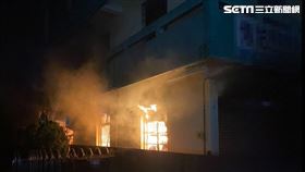 台中,豐原,車床加工廠,火警,受困,昏迷（圖／翻攝畫面）