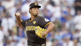 ▲達比修有挨轟，道奇在殊死戰先得分。（圖／美聯社／達志影像）