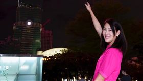 賈永婕國慶日當天曬101煙火照。（圖／翻攝臉書）