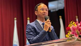 朱立倫出席華僑救國聯合總會113年慶祝第72屆華僑節大會。（圖／國民黨提供）