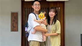 洪詩（右）和李運慶（左）育有一女。（圖／翻攝自洪詩IG）