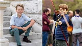 喬治王子目前是英國王位第2順位繼承人。（翻攝princeandprincessofwales IG）