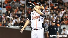 ▲中職35年季後挑戰賽G1，統一獅投手陳韻文後援1局無失分。（圖／記者劉彥池攝影）