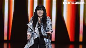 唐綺陽擔任廣播金鐘頒獎人。（圖／三立提供）