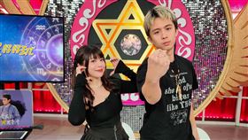 孫安佐(右)跟林吟蔚上節目。（圖／jet綜合台提供）