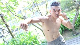 韓森接受三立新聞網專訪。（圖／記者鄭孟晃攝影）