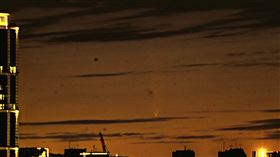 紫金山－阿特拉斯彗星（圖／讀者陳丁章提供）