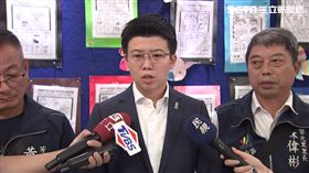 苗博雅（左2）說，本來六張犁就受到二殯擴建的困擾，現在市政府又規劃殯葬專區，這是不可承受之重。