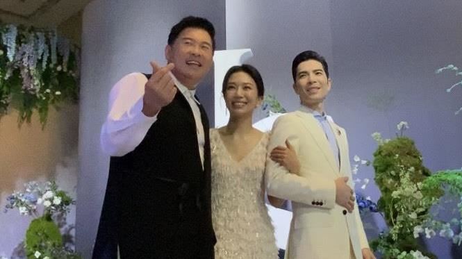 蕭敬騰世紀婚禮登場　曾國城現身8字祝福