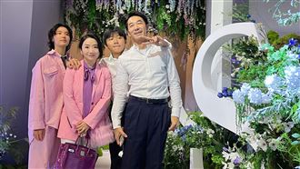 陶晶瑩現身老蕭婚禮　兒子一句話祝福笑翻