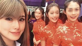 君玲（左）靠著禮生人力公司，在殯葬業界闖出一片天。（翻攝劉君玲臉書）