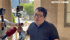 抗議魔人田山盛國。（圖／記者李依璇攝影）