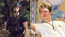  孫安佐曾誇海口前往烏克蘭打仗，網友勸他別去當「小卡拉米」。（組合圖／翻攝自孫安佐 IG）