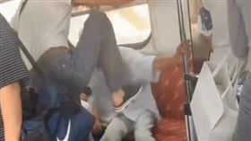 台鐵,區間車,台中,博愛座,推擠,衝突,霸占（圖／翻攝社會事新聞影音）