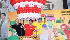 綜藝玩很大吳宗憲、kID林柏昇、坤達（圖／記者鄭孟晃攝影）