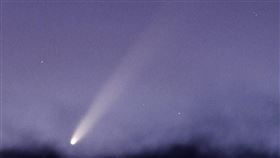 ▲台北市立天文館所拍紫金山－阿特拉斯彗星。（圖／翻攝台北市立天文館臉輸）