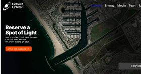 美國新創公司Reflect Orbital正在計畫推行「外送陽光」服務。（圖／翻攝自Reflect Orbital官網）

