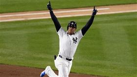 ▲索托（Juan Soto）擊出洋基生涯季後賽首轟。（圖／美聯社／達志影像）