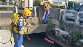 台中,豐原,落水,意外,死亡,圳溝（圖／翻攝畫面）
