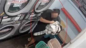 士林自助洗衣店遭竊。（圖／翻攝畫面）