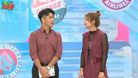 郭彥均（左）、莎莎聊惡鄰（圖／八大提供）