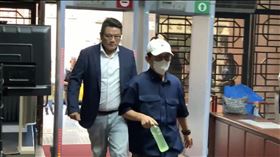 黃子佼現身北院。（圖／翻攝畫面）