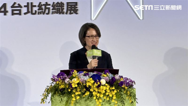 蕭美琴穿衣有來頭！西裝布來自台紡織股王