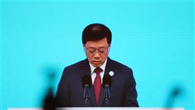 香港特首李家超參加「一帶一路」企業家大會「一帶一路」企業家大會17日下午舉行，香港特首李家超出席並分享香港在推動「一帶一路」上的角色。中央社記者呂佳蓉北京攝 112年10月17日