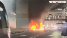 新北,土城,擺接堡路,火燒車,