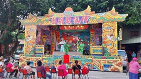 ▲酬神戲演出（圖／翻攝自嘉義文財殿-文財神祖廟粉絲專頁）