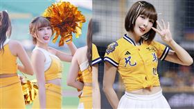 中信兄弟啦啦隊人氣成員林可，曾推出過寫真頗具人氣。（圖／翻攝自dou95412 IG）