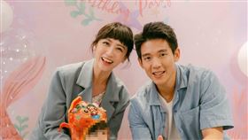 蔡允潔高調看女抓周（圖／Playground/美式婚禮婚紗）