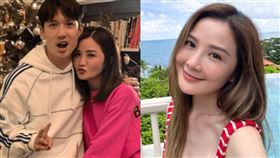 蔡卓妍、關智斌。（圖／翻攝自微博）