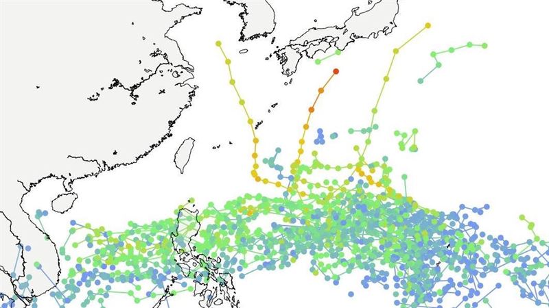 下週熱帶系統又將活躍！恐有「2颱」出現