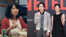 由左至右巫建和、詹子萱、歌手JUD陳泳希、作詞人廖庭翊出席Netflix《愛愛內含光》金鐘59入圍聯訪。（圖／Netflix提供）