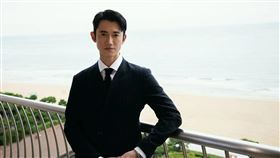 吳慷仁到釜山十分開心。（圖／TVBS提供）