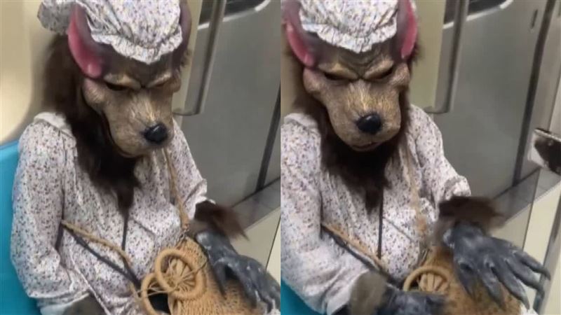 變裝鬼修女遭拒載！　捷運又見「大野狼」