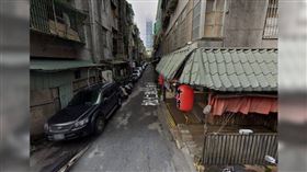 台北101附近的一條死巷內，聚集了不少觀光客在拍照。（圖／翻攝自Googlemap）