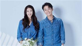 台8女神許蓁蓁結婚了。（圖／翻攝自許蓁蓁IG）