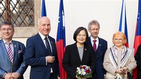 蔡英文,捷克,參議員,費雪,訪歐,卸任（圖／翻攝自Pavel Fischer臉書）