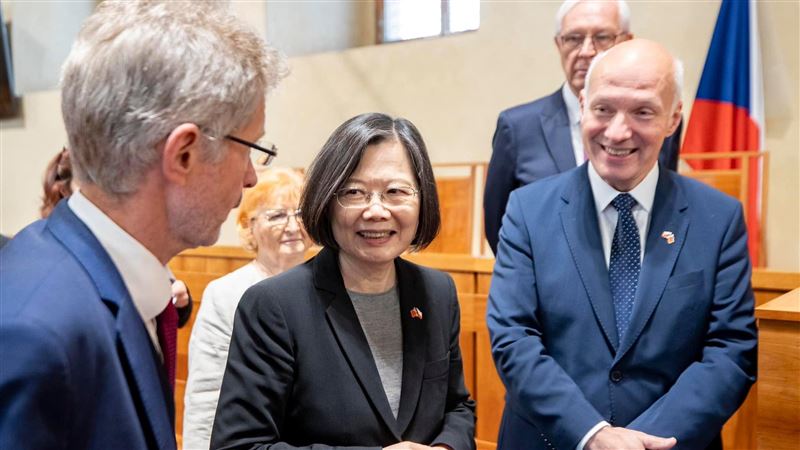 不只蕭美琴　他曝：小英訪捷也遭中國緊盯