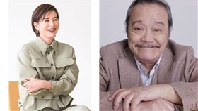 西田敏行（右）驟逝，米倉涼子（左）不捨發聲。（圖／翻攝自日網、IG）