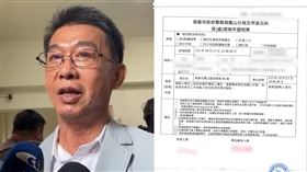 許智傑服務處下午接獲恐嚇電話，立即報警。（圖／翻攝畫面）