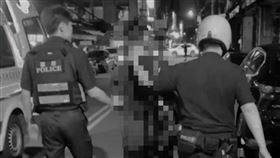 內湖15歲少年撞臭豆腐攤釀3死2傷。（圖／翻攝畫面）