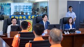 賴清德勗勉海巡署（圖／總統府提供）