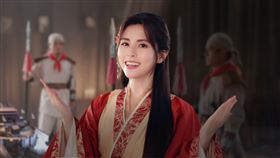 任容萱為手遊代言穿上古裝扮演貂蟬。（圖／三國群英傳-鴻鵠霸業提供）