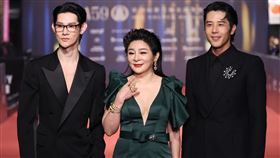 夏和熙（左起）、王彩樺、胡宇威（圖／記者鄭孟晃、趙于瑩攝）